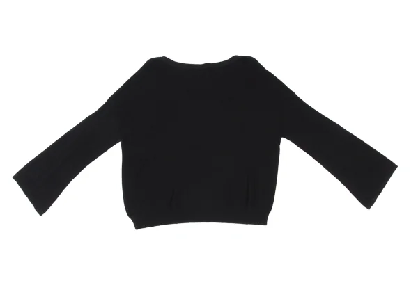 Theory Flare Sleeves Rayon Knit Top K-172202_008