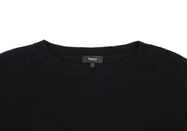 Theory Cashmere Blended Rib Sleeve Wool Knit Sweater K-172203_005