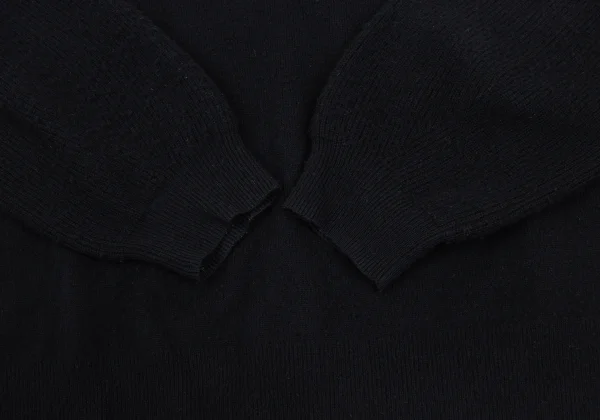 Theory Cashmere Blended Rib Sleeve Wool Knit Sweater K-172203_007