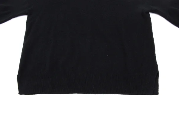 Theory Cashmere Blended Rib Sleeve Wool Knit Sweater K-172203_009