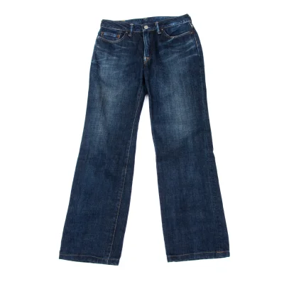45rpm 45R Cotton Straight- Leg Jeans