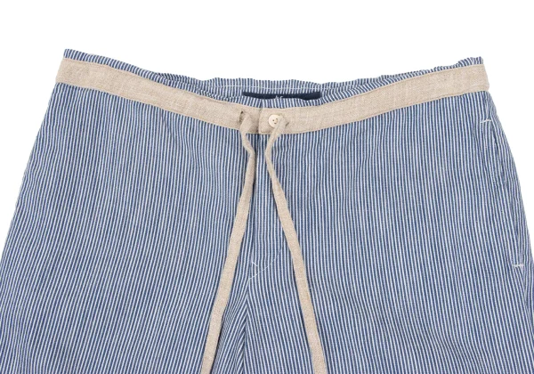 45rpm 45R Linen Taped Hickory Stripe Cropped Pants K-172207_002