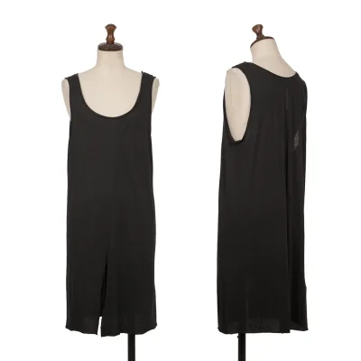 DIESEL Lyocell Cotton Slit Tank Top