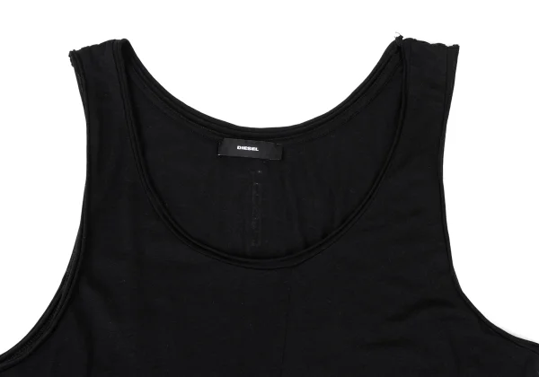 DIESEL Lyocell Cotton Slit Tank Top K-172211_005