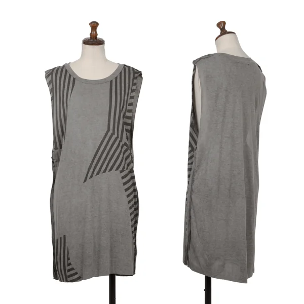 DIESEL Rayon Stripe Print Tank Top   K-172213_001