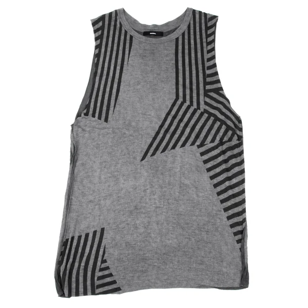 DIESEL Rayon Stripe Print Tank Top K-172213_002