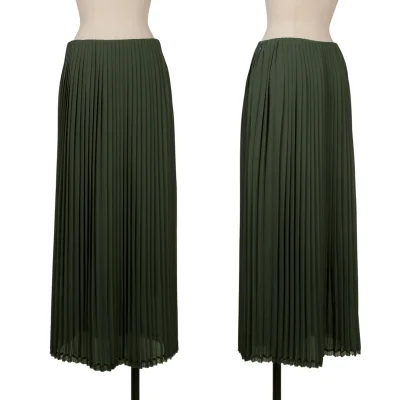 TOMORROWLAND Hem Cutting Accordion Pleated Skirt