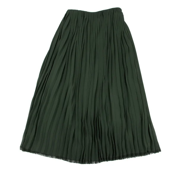 TOMORROWLAND Hem Cutting Accordion Pleated Skirt K-172215_002
