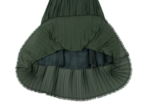 TOMORROWLAND Hem Cutting Accordion Pleated Skirt K-172215_007