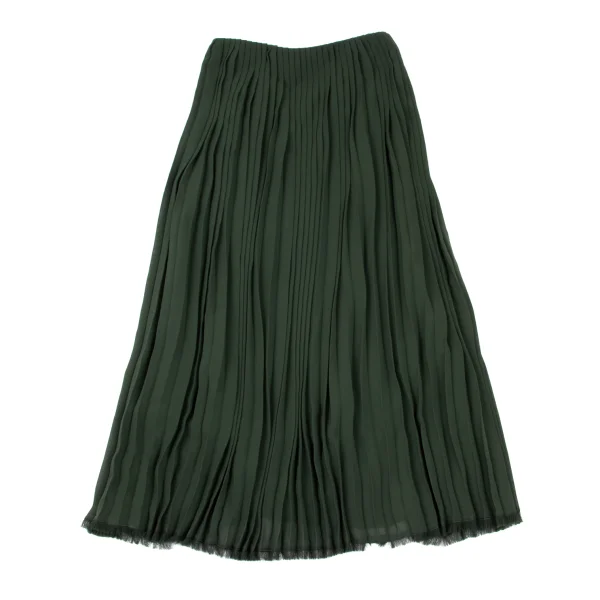 TOMORROWLAND Hem Cutting Accordion Pleated Skirt K-172215_009