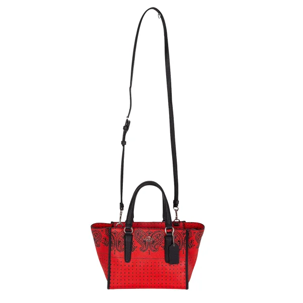 COACH Paisley Dot Printed 2way Leather Bag K-172216_002