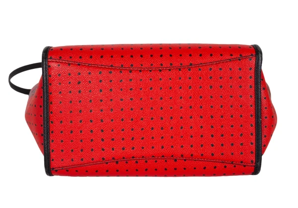 COACH Paisley Dot Printed 2way Leather Bag K-172216_006