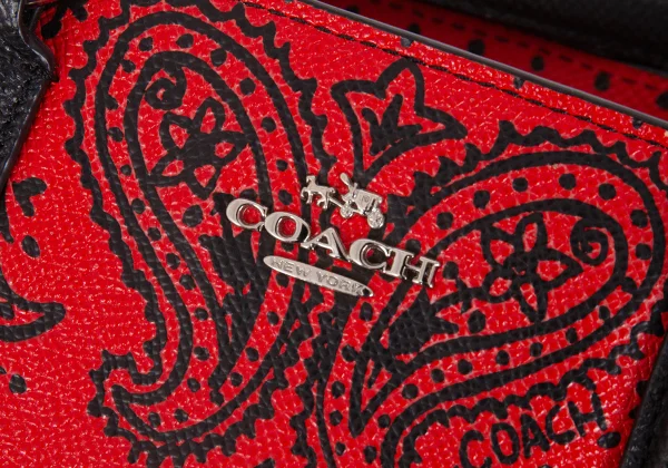 COACH Paisley Dot Printed 2way Leather Bag K-172216_011