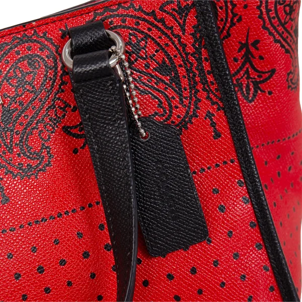 COACH Paisley Dot Printed 2way Leather Bag K-172216_014