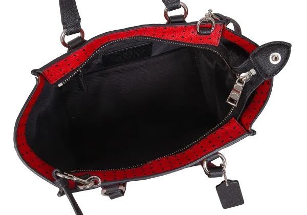 COACH Paisley Dot Printed 2way Leather Bag K-172216_016
