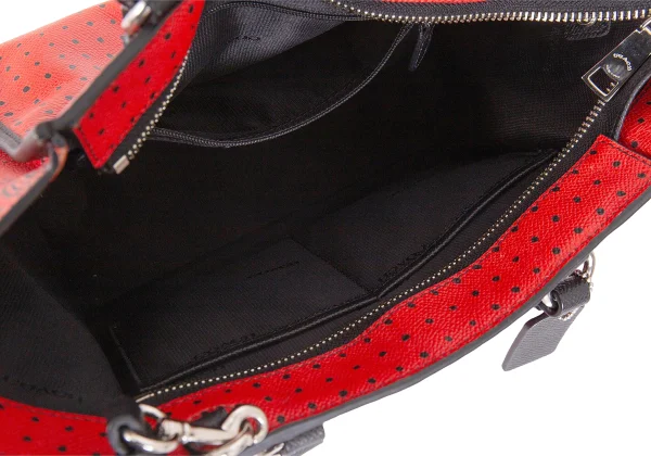 COACH Paisley Dot Printed 2way Leather Bag K-172216_017