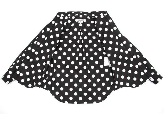 新作モデル コムコム コムデギャルソンCOMME des GARCONS 水玉コットン長袖 トップス