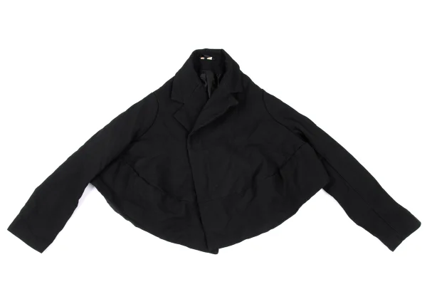 COMME des GARCONS Poly Hook-fastened Wide Short Jacket K-172220_002