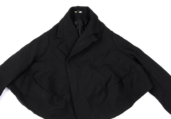 COMME des GARCONS Poly Hook-fastened Wide Short Jacket K-172220_003