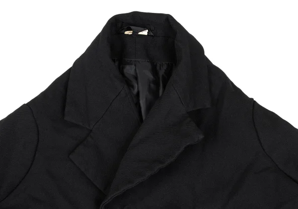 COMME des GARCONS Poly Hook-fastened Wide Short Jacket K-172220_004