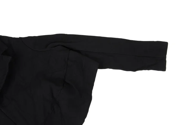 COMME des GARCONS Poly Hook-fastened Wide Short Jacket K-172220_006