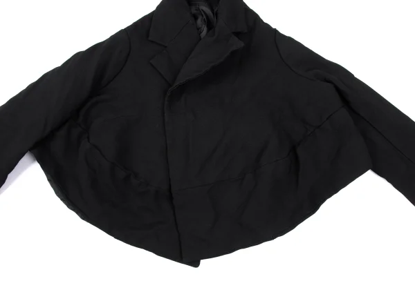 COMME des GARCONS Poly Hook-fastened Wide Short Jacket K-172220_008
