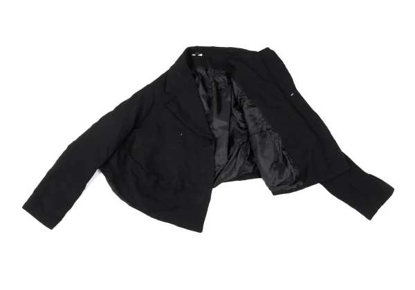 COMME des GARCONS Poly Hook-fastened Wide Short Jacket K-172220_009