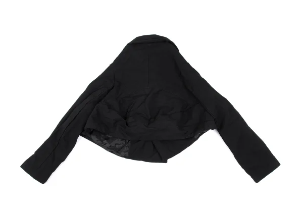 COMME des GARCONS Poly Hook-fastened Wide Short Jacket K-172220_011