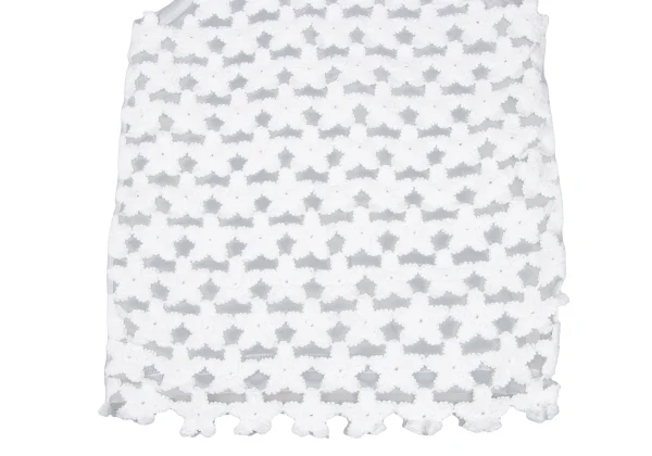 COMME des GARCONS Front Star Knit Switching Mesh Tank Top K-172221_005
