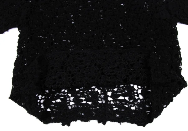 COMME des GARCONS Flower Lace Knit Short Sleeve Knit K-172222_006