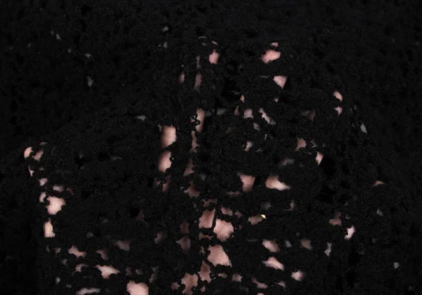 COMME des GARCONS Flower Lace Knit Short Sleeve Knit K-172222_009