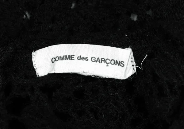 COMME des GARCONS Flower Lace Knit Short Sleeve Knit K-172222_011