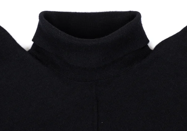 COMME des GARCONS Center-Seam Cashmere Turtleneck Knit K-172223_003