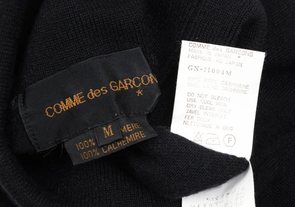 COMME des GARCONS Center-Seam Cashmere Turtleneck Knit K-172223_014
