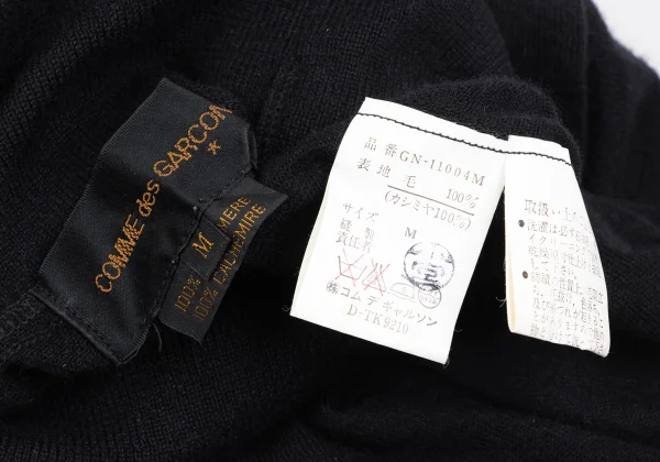 COMME des GARCONS Center-Seam Cashmere Turtleneck Knit K-172223_015