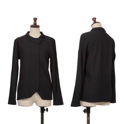 COMME des GARCONS Wool Asymmetry Design Knit Shirt