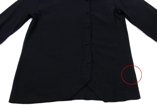 COMME des GARCONS Wool Asymmetry Design Knit Shirt K-172224_008