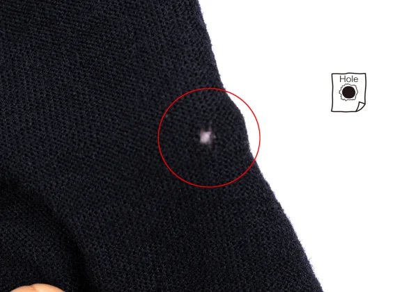 COMME des GARCONS Wool Asymmetry Design Knit Shirt K-172224_009