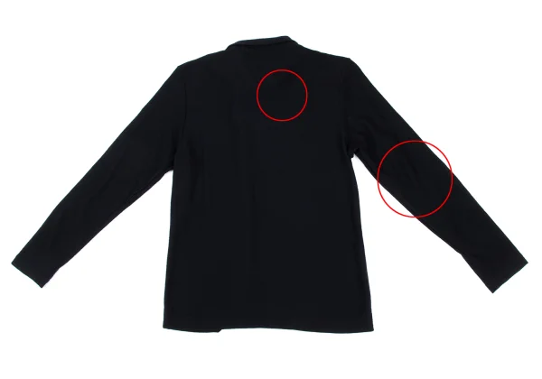 COMME des GARCONS Wool Asymmetry Design Knit Shirt K-172224_011