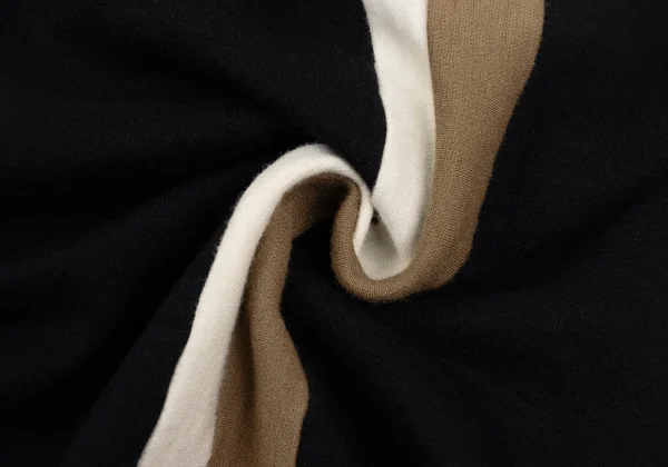 COMME des GARCONS×Peggy Moffitt Wool Fulling Line Switching Top K-172228_011