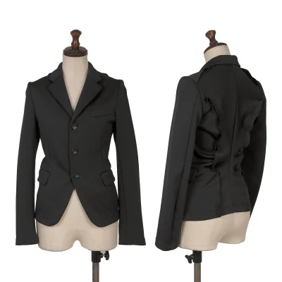 COMME des GARCONS Poly Back Out-seam Design Jacket