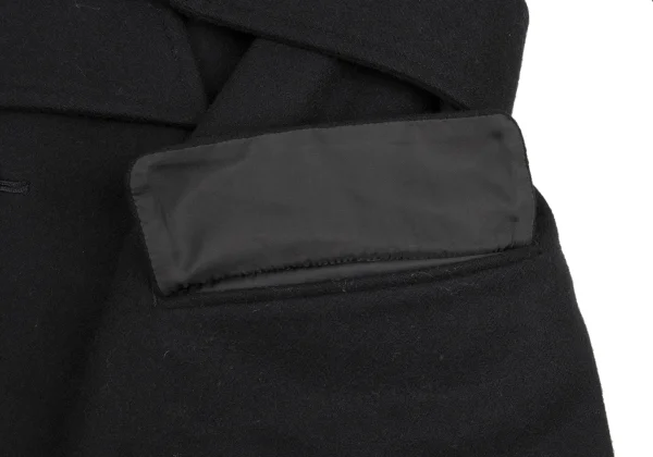 tricot COMME des GARCONS Wool Blend Design Collar Belted Jacket K-172232_010