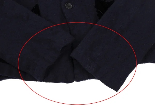 robe de chambre COMME des GARCONS Velour Pocket Design Brushed Jacket K-172235_006