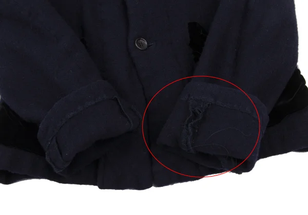 robe de chambre COMME des GARCONS Velour Pocket Design Brushed Jacket K-172235_008