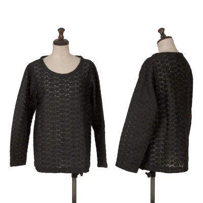 robe de chambre COMME des GARCONS Sheer Floral Embroidered Top