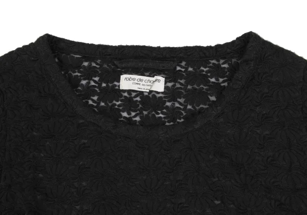 robe de chambre COMME des GARCONS Sheer Floral Embroidered Top K-172238_005