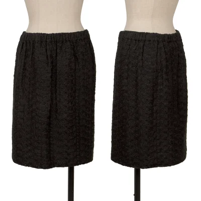 robe de chambre COMME des GARCONS Floral Embroidered Skirt