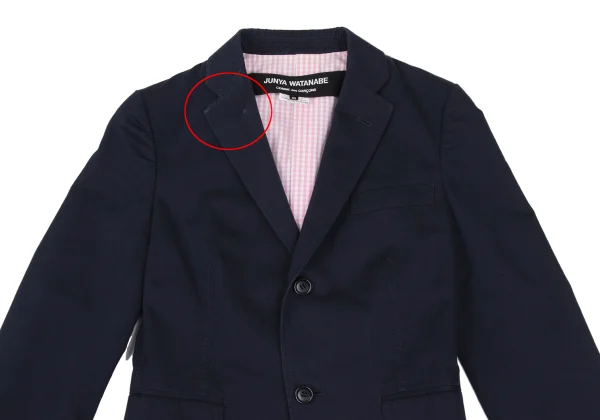 JUNYA WATANABE COMME des GARCONS Cotton Blend Check Lining Jacket K-172242_003