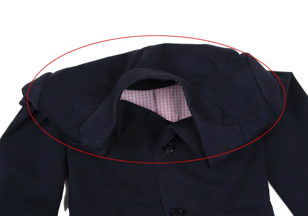 JUNYA WATANABE COMME des GARCONS Cotton Blend Check Lining Jacket K-172242_006