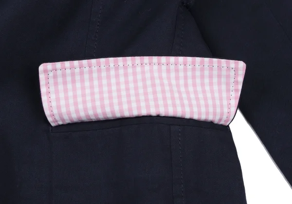 JUNYA WATANABE COMME des GARCONS Cotton Blend Check Lining Jacket K-172242_014